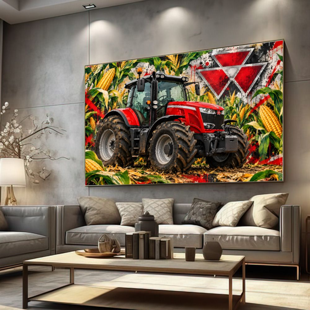 Quadro Escritório Trator Agronegócio
