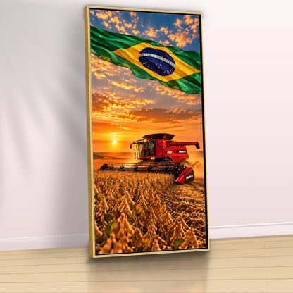 Quadro Sala Escritório Agro Bandeira