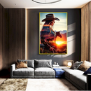 Quadro mulher do campo em ambiente rural – Agro Quadros