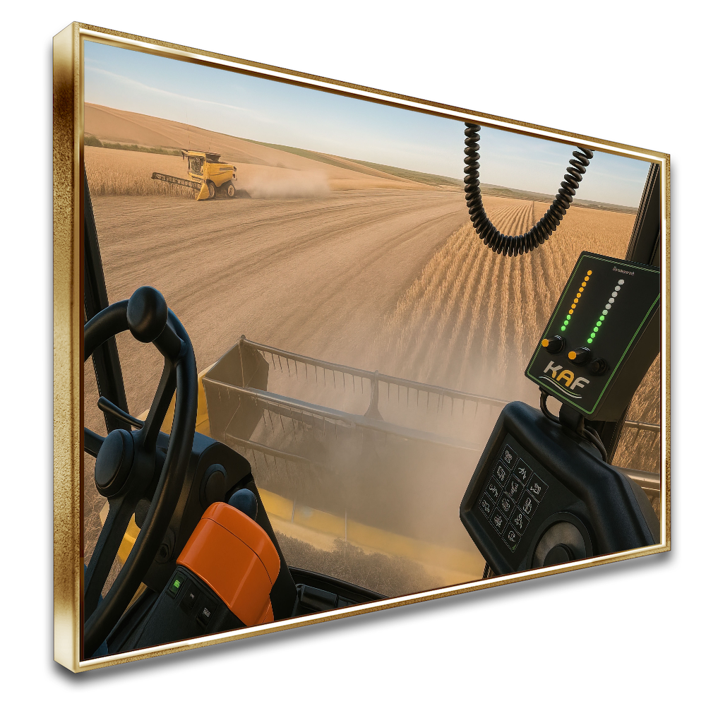 Quadro Colhendo Soja Dentro Da Seifa