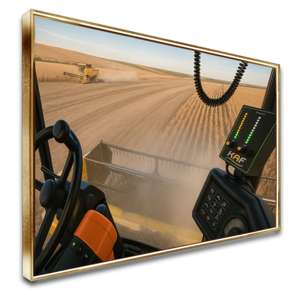 Quadro Colhendo Soja Dentro Da Seifa