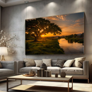 Quadro Sala Pôr do Sol no Rio
