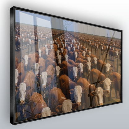 Quadro Confinamento Gado Red Angus