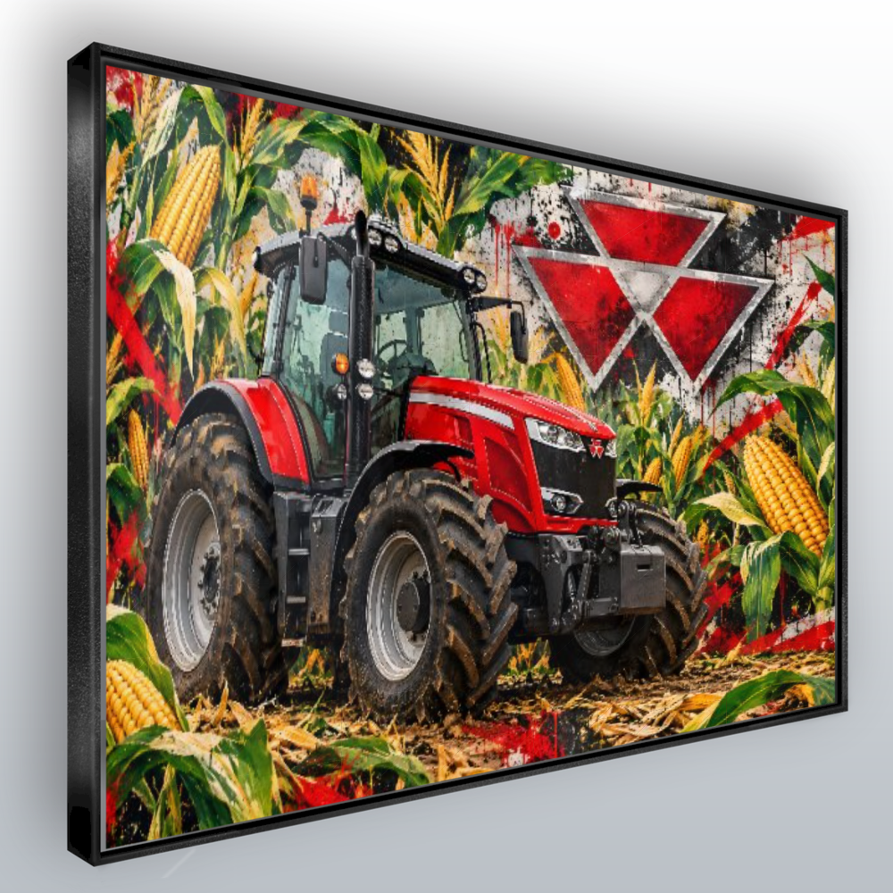 Quadro Escritório Trator Agronegócio