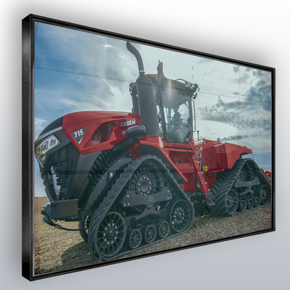 Quadro Trator Case Esteira