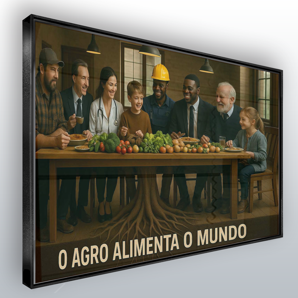 Quadro Mesa Do Agro