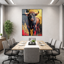 Quadro Touro Força Indomável