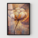 Quadro Essência Abstrata Do Algodão