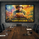 Quadro O Campo Gera Valor