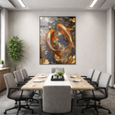 Quadro Peixes Fluxo Da Prosperidade