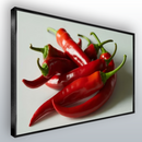 Quadro Cozinha Pimentas Vermelhas