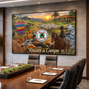 Quadro Raízes Do Campo