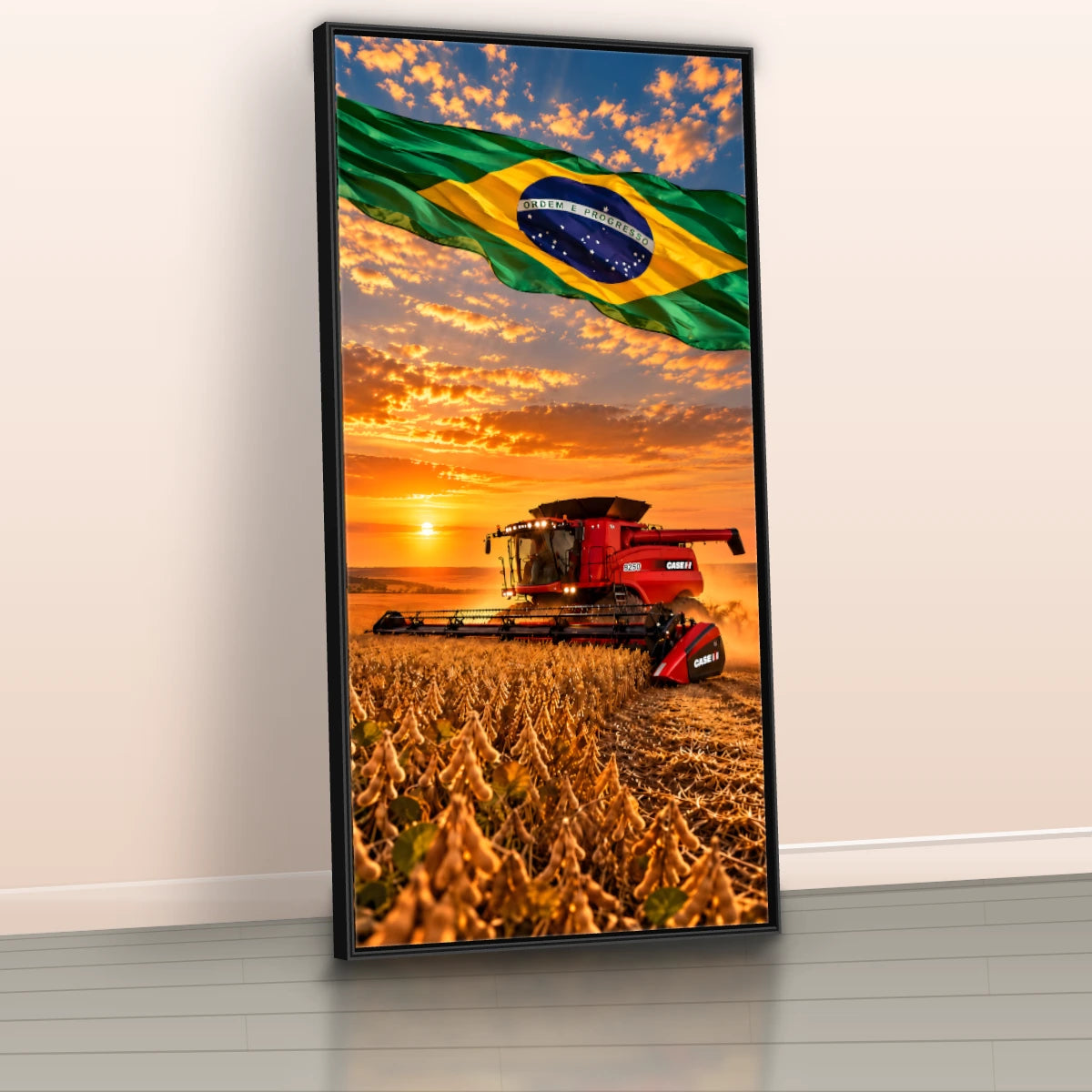 Quadro Sala Escritório Agro Bandeira