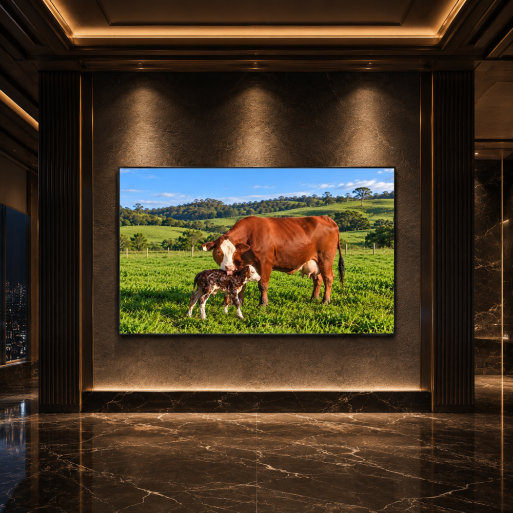 Quadro Sala Vaca e Bezerro RN