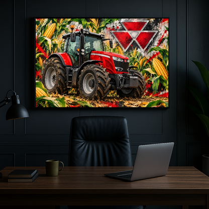 Quadro Escritório Trator Agronegócio