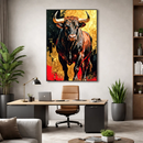 Quadro Touro Força Indomável