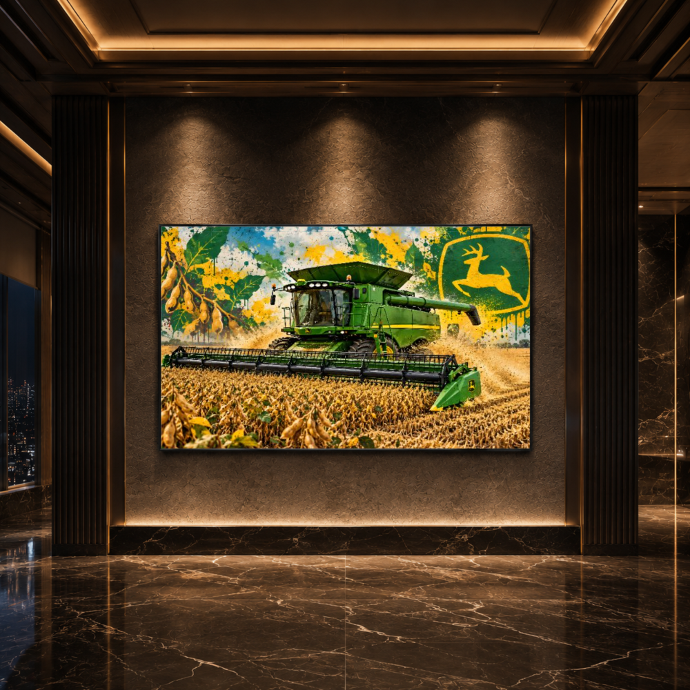 Quadro Escritório Colheitadeira JD