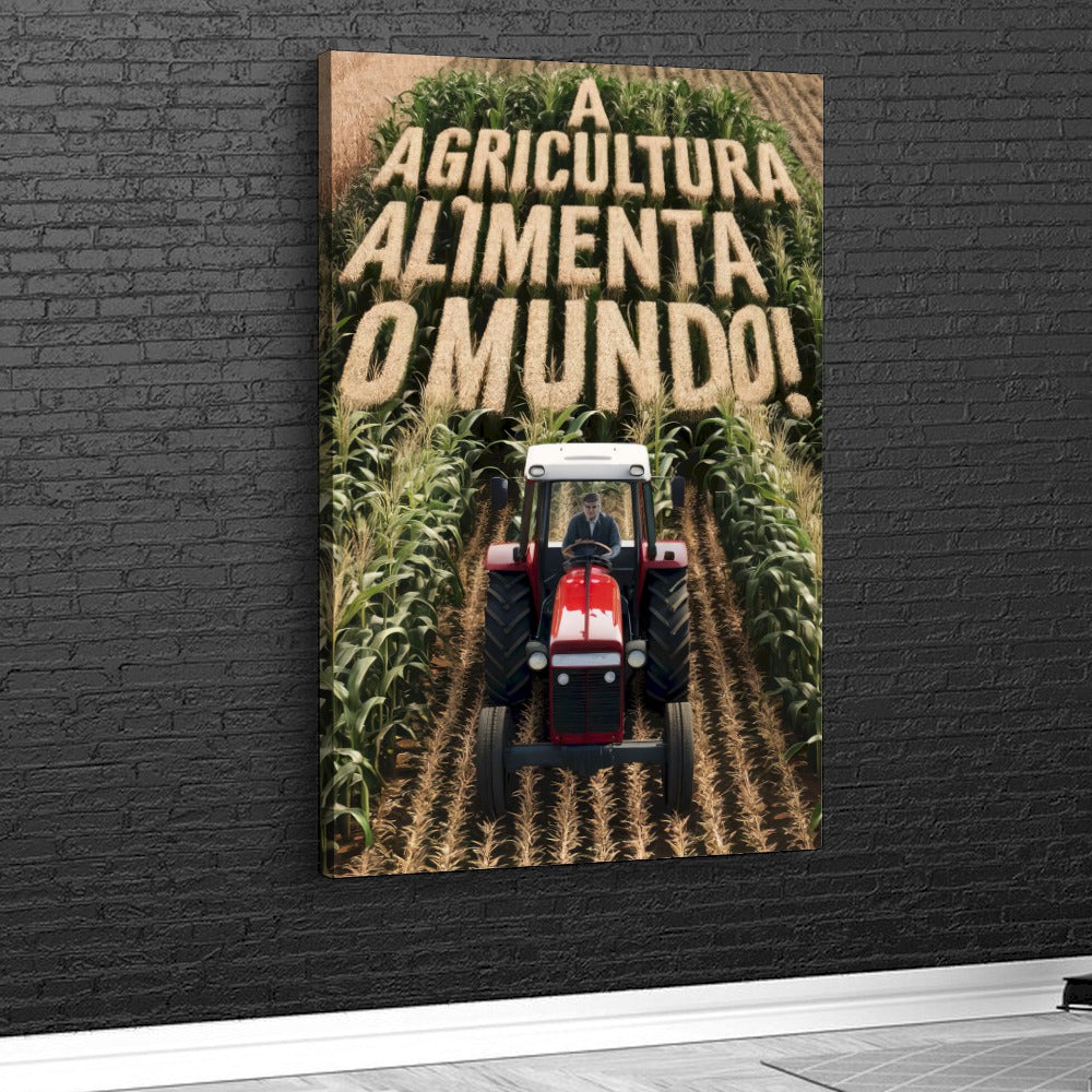 Quadro A Agricultura Alimenta O Mundo