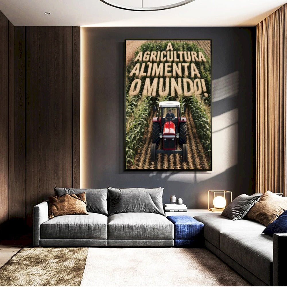 Quadro A Agricultura Alimenta O Mundo