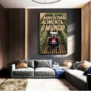 Quadro A Agricultura Alimenta O Mundo