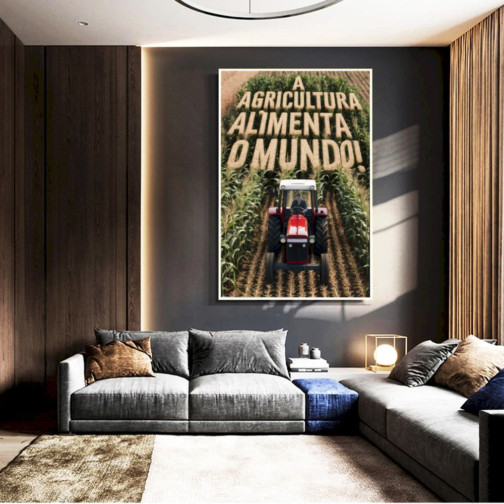 Quadro A Agricultura Alimenta O Mundo