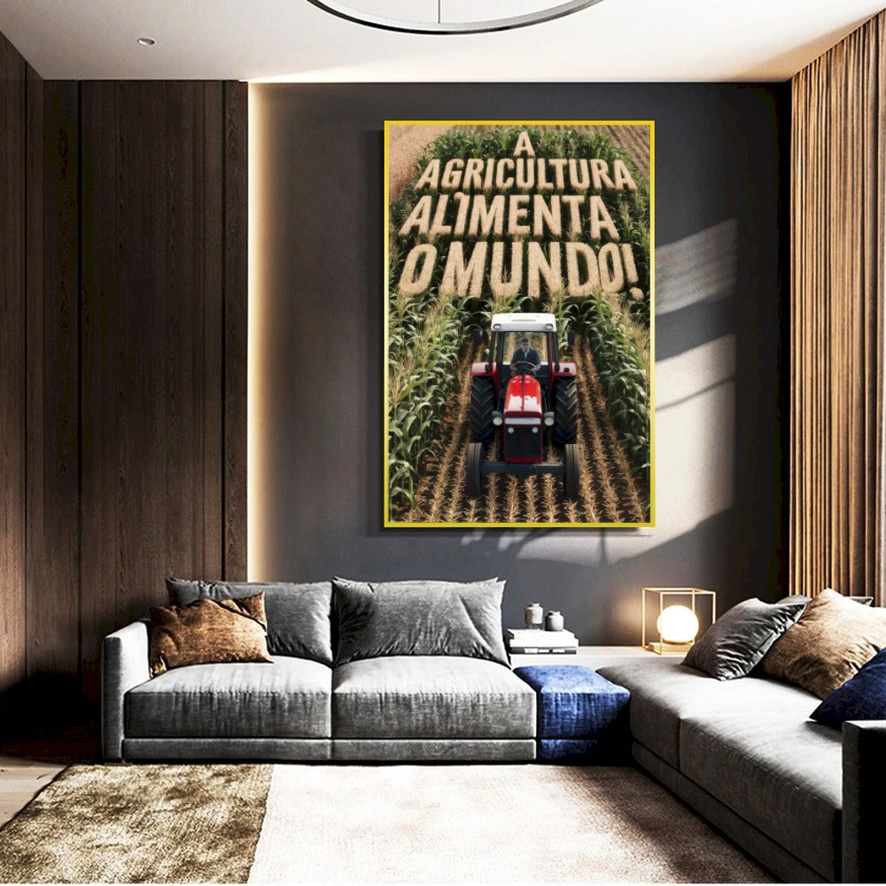 Quadro A Agricultura Alimenta O Mundo