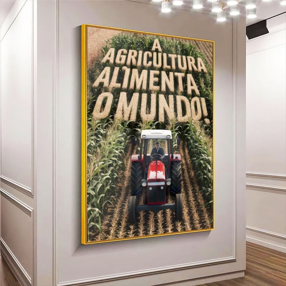 Quadro A Agricultura Alimenta O Mundo