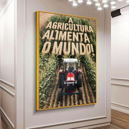 Quadro A Agricultura Alimenta O Mundo