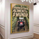 Quadro A Agricultura Alimenta O Mundo