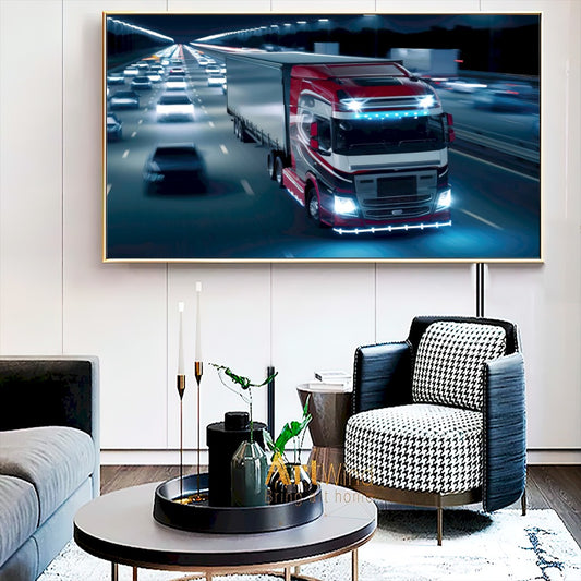 Quadro Caminhão Rodovia