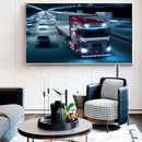 Quadro Caminhão Rodovia