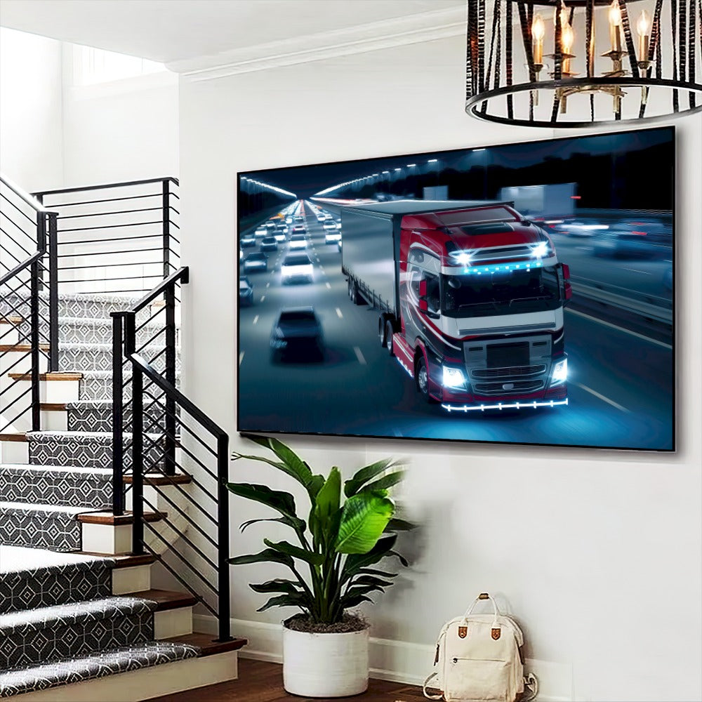 Quadro Caminhão Rodovia