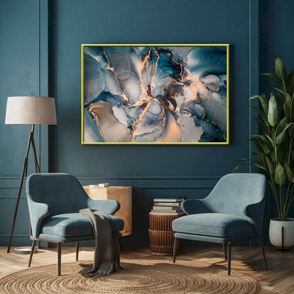 Quadro Abstrato Arte Moderna Decorativo