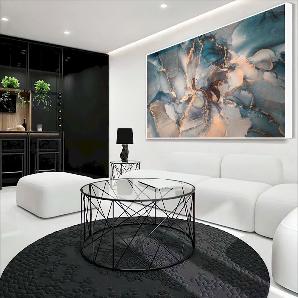 Quadro Abstrato Arte Moderna Decorativo