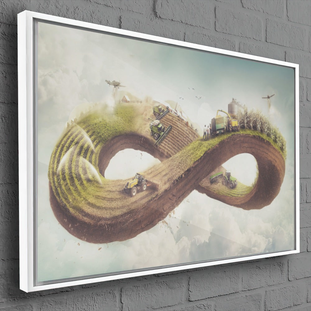 Quadro Ciclo Infinito Do Agro