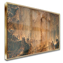 Quadro Abstrato Chuva Gold