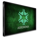 Quadro Agronomia Fundo Verde