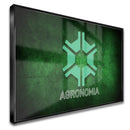 Quadro Agronomia Fundo Verde