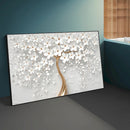 Quadro Árvore Tronco Dourado