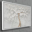 Quadro Árvore Tronco Dourado