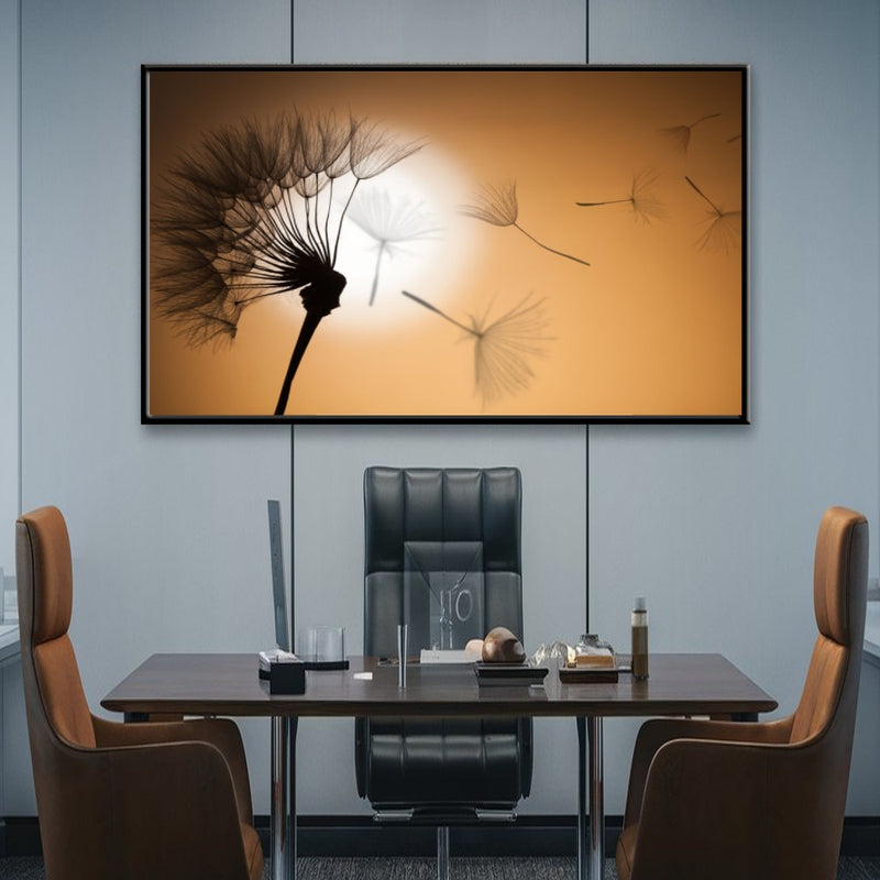 Quadro Dente De Leão Lindo