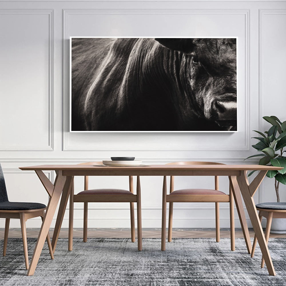 Quadro Boi Bravo Negro