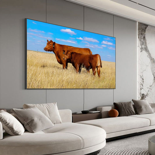 Quadro Bois Junta Red Angus