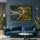 Quadro Casal De Araras
