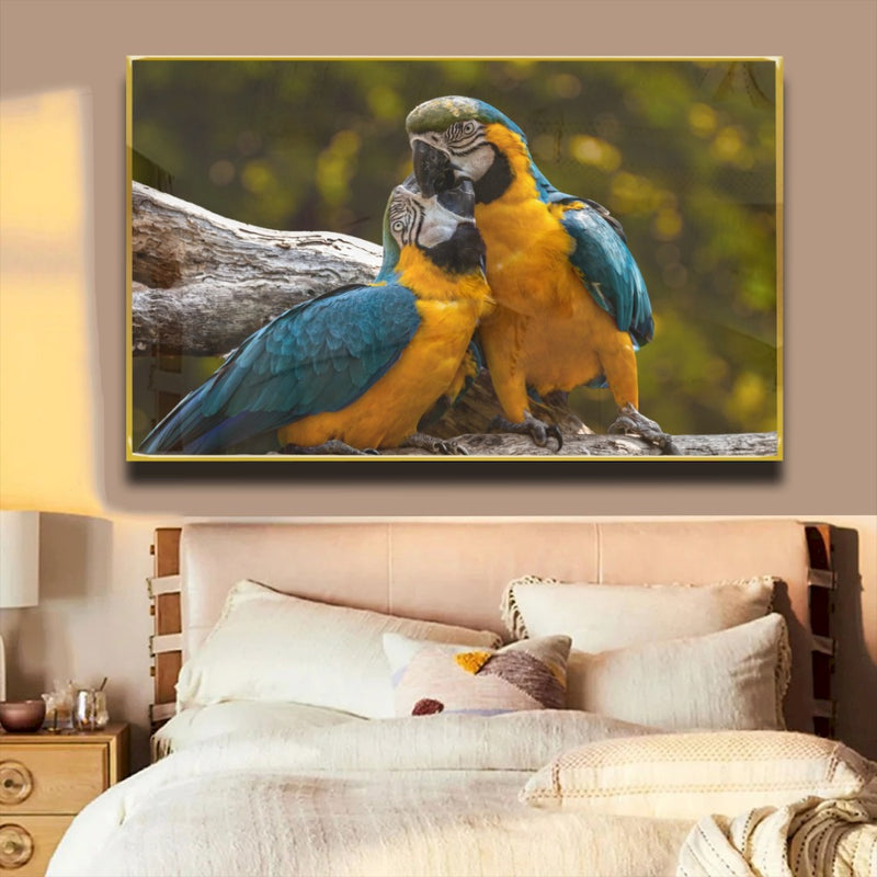 Quadro Casal De Araras