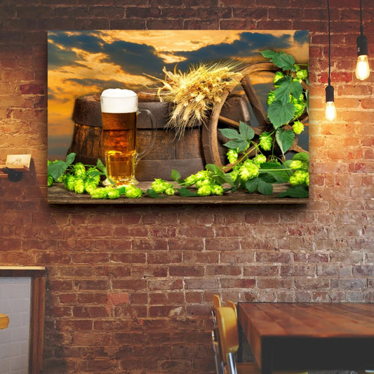 Quadro Cerveja é Agro