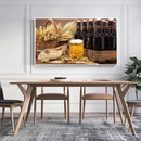 Quadro Cevada E Cerveja Artesanal