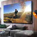 Quadro Chuva De Grãos