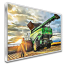 Quadro Colhedeira Jd Estilo Pintura