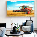 Quadro Colhedeira Mf Street Art